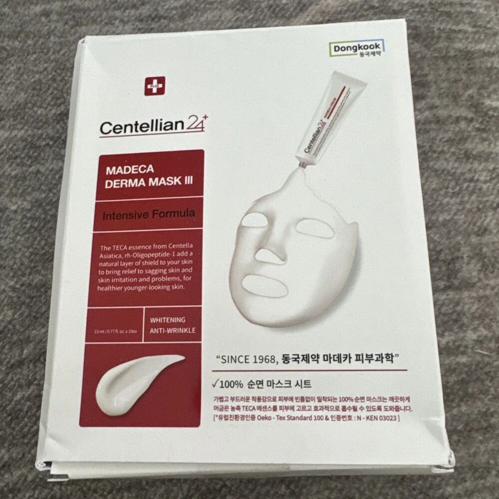 CENTELLIAN24 Madeca Derma Mask III Intensive Formula 23ml x 10pcs K-Beauty